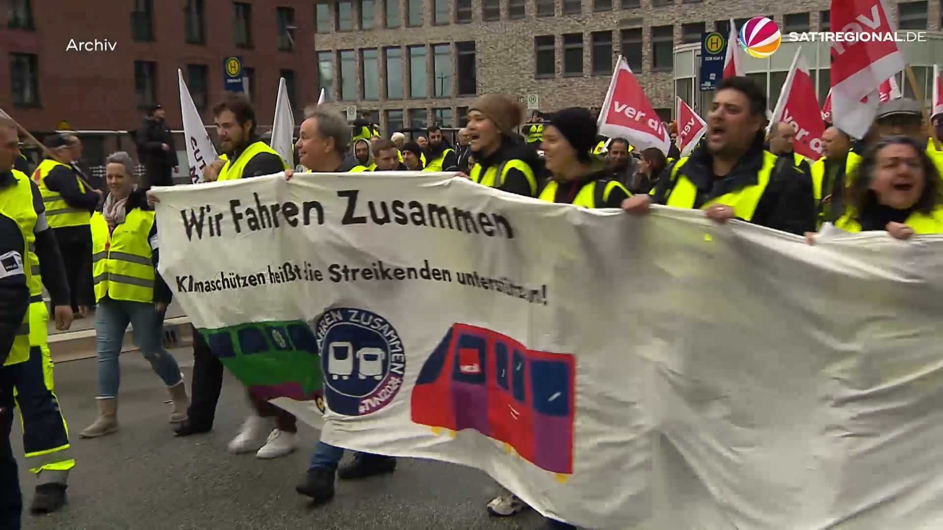 Warnstreik: Busfahrer legen Arbeit in Schleswig-Holstein ab Montag nieder