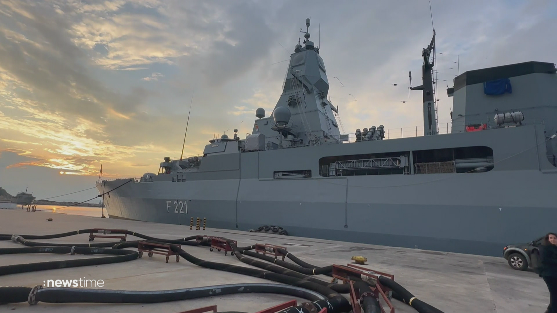 Fregatte Hessen ist unterwegs: Der Bundestag stimmt für die EU-Mission "Aspides"