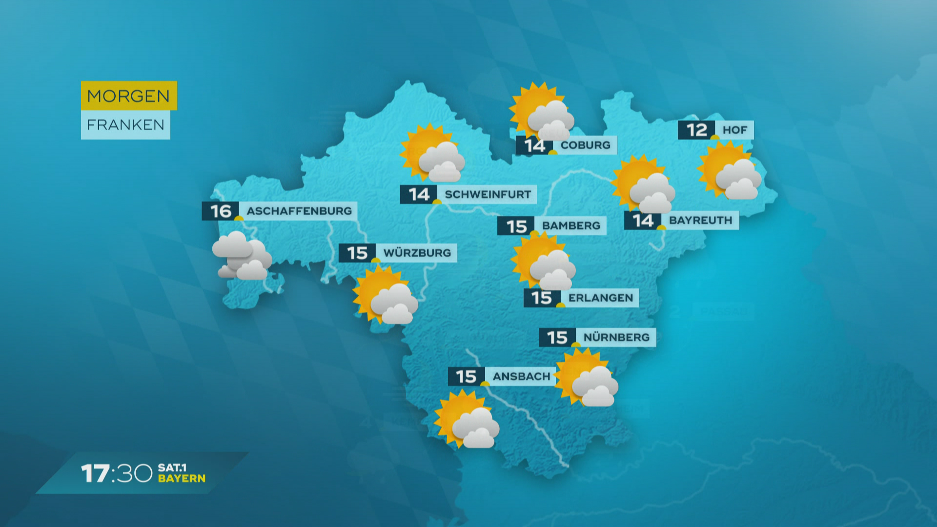 Das Bayern-Wetter vom 18.03.2024: Bleibt der Freistaat von Wolken bedeckt?