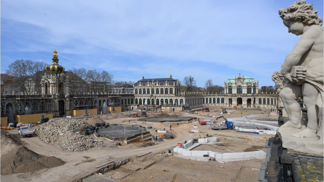 Ausgrabung in Dresden: Unerwartet viele Schätze gefunden