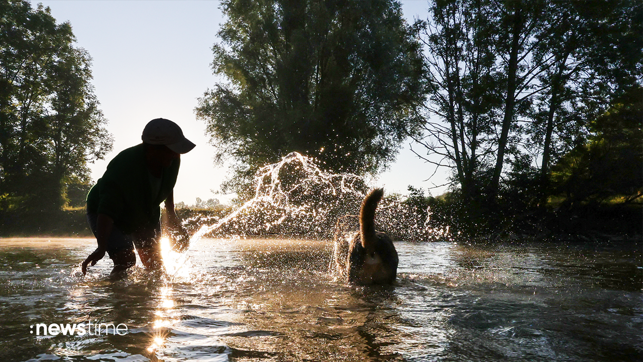 Video: Hitzewelle mit bis zu 40 Grad Celsius