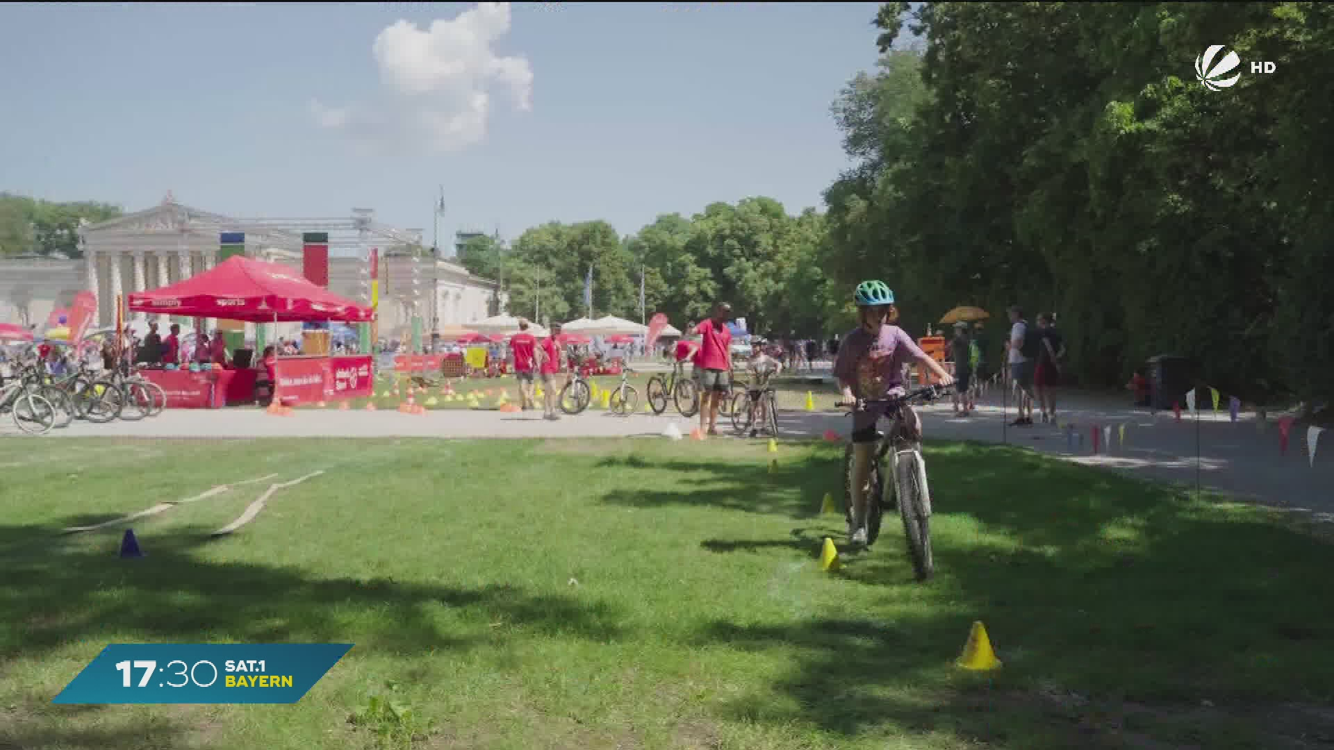 Video: Münchner Sportfestival: Bis zu 70 Sportarten zum Ausprobieren