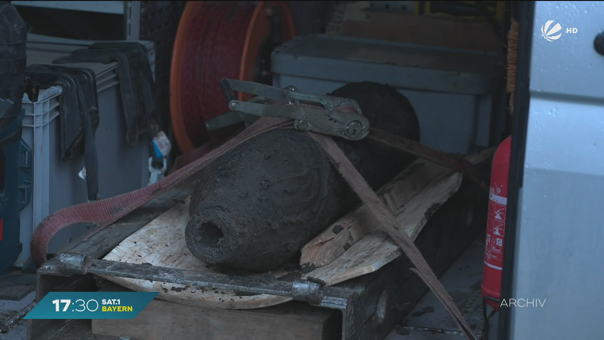 Video: Blindgänger in Bayern: Zahl der entschärften Sprengkörper mehr als verdoppelt