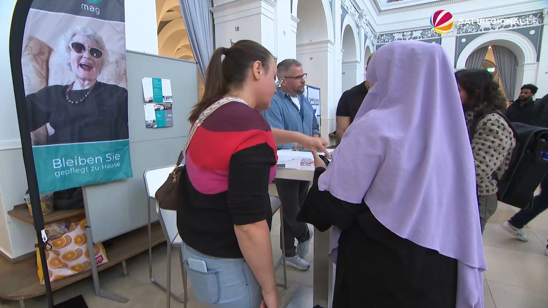 Video: „Marktplatz der Begegnung“: Jobbörse in Hamburg für Fachkräfte aus dem Ausland