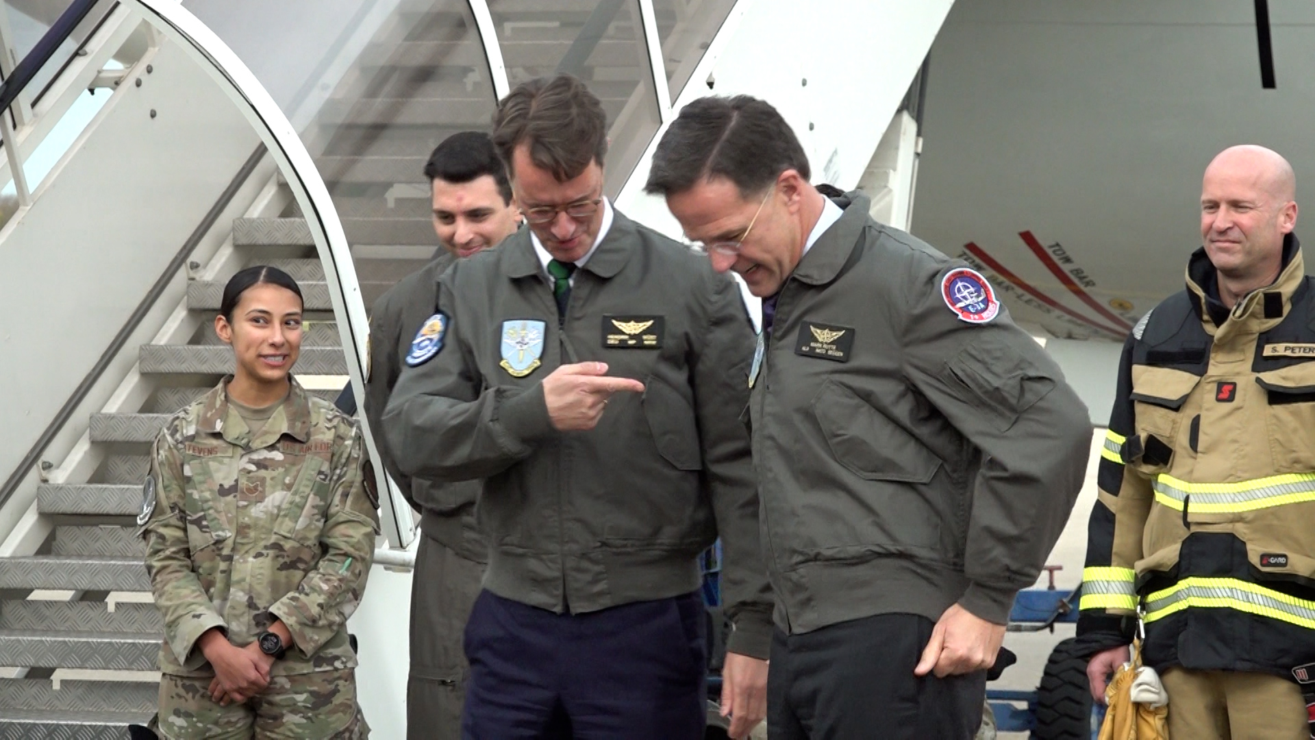 Video: NATO-Besuch in Geilenkirchen