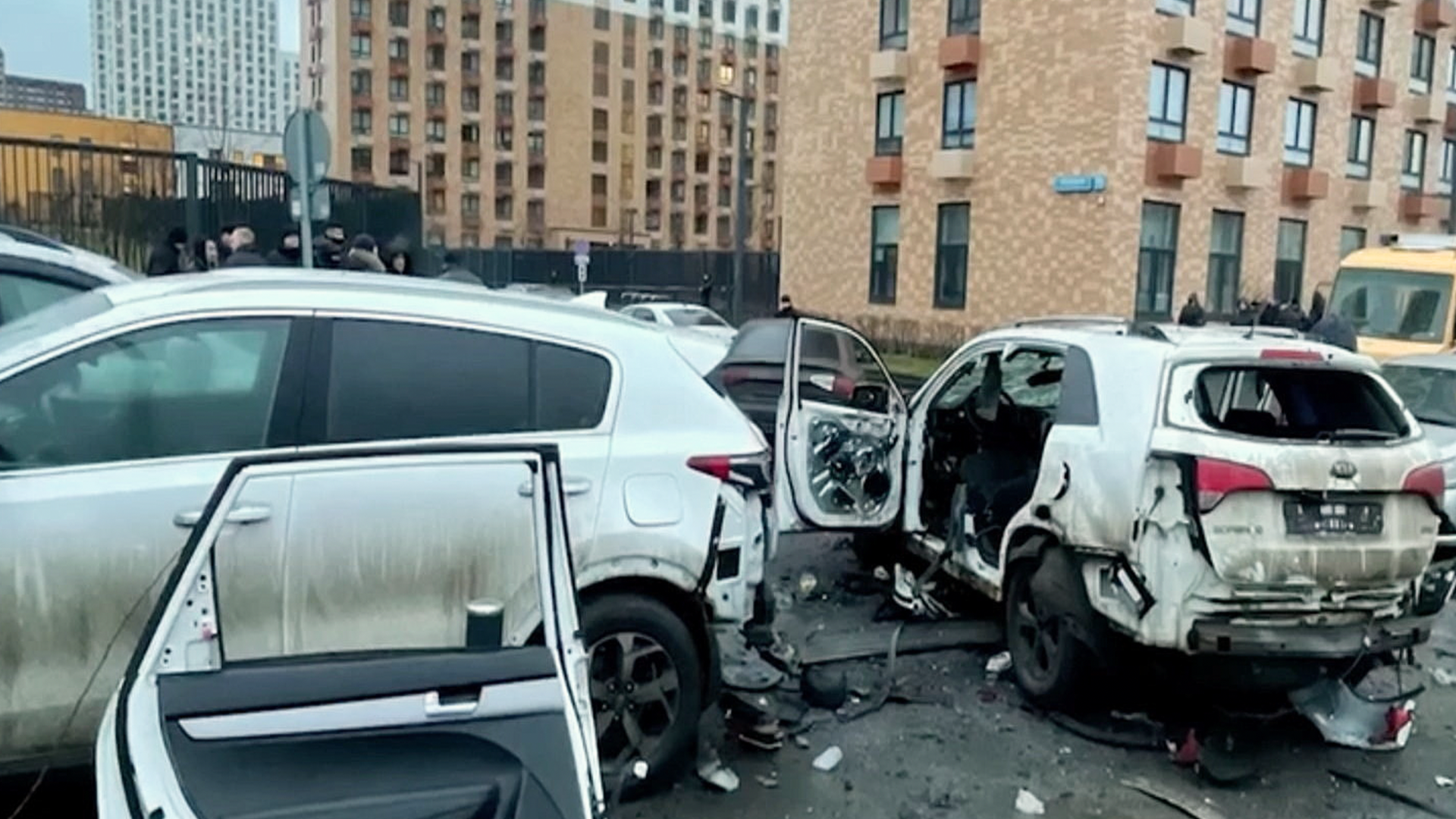 Video: Autobombe tötet russischen General