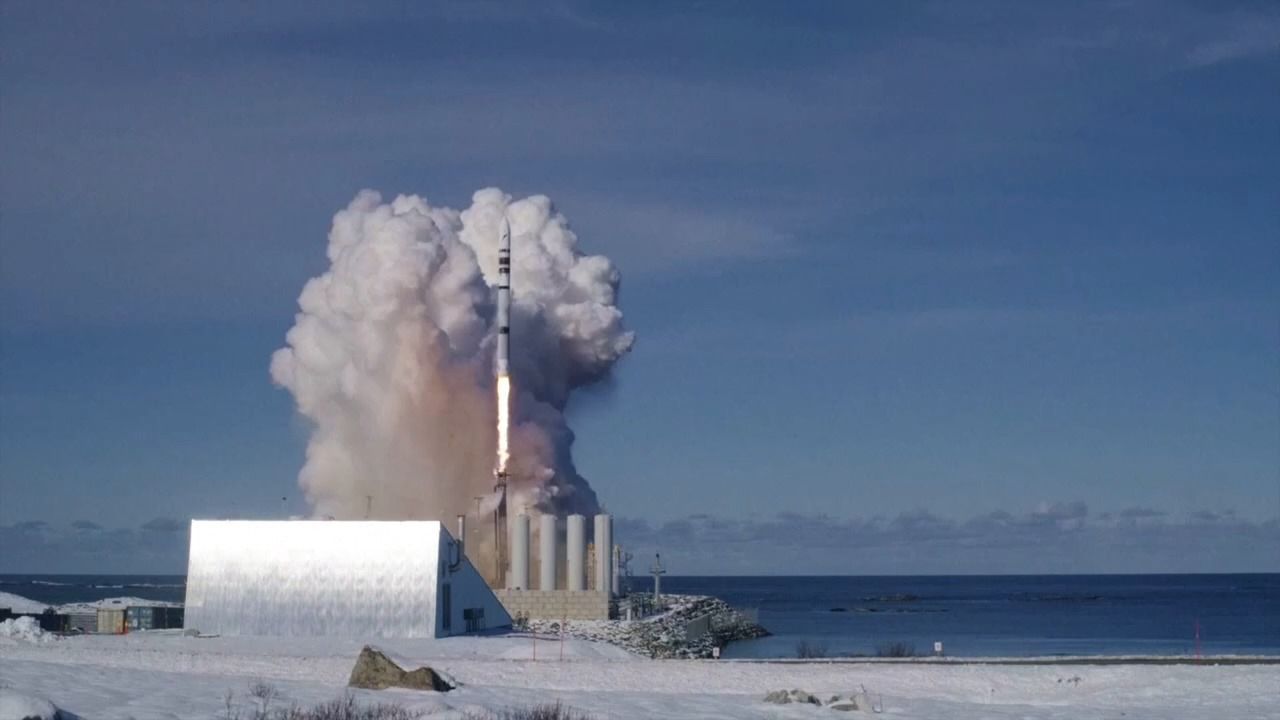 Video: Raumfahrt aus Oberbayern: Neuer Startversuch für Spectrum-Rakete
