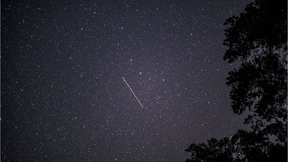 Sternschnuppen Lyriden kurz vor Höhepunkt