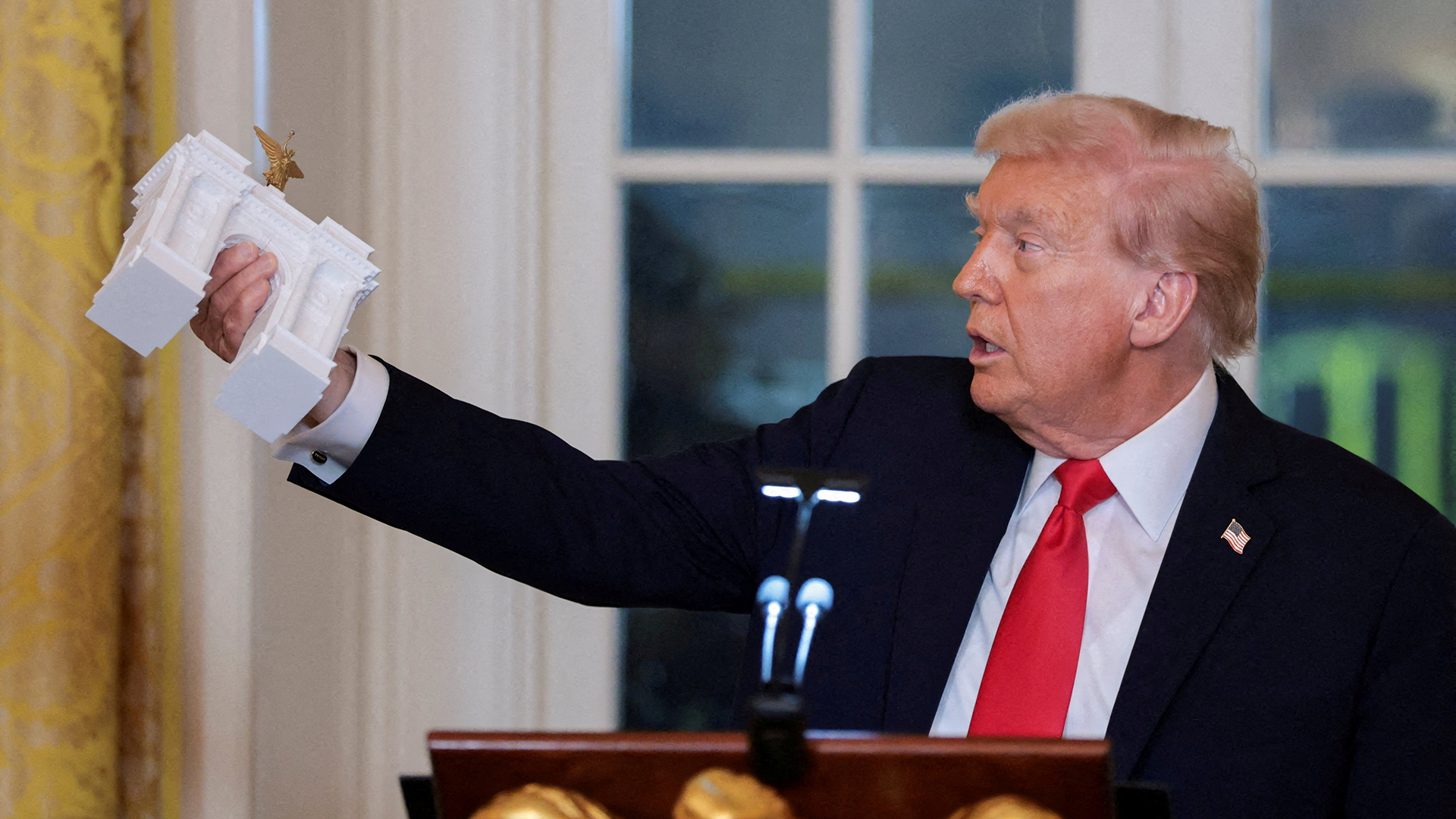 Video: Trump plant Mega-Triumphbogen