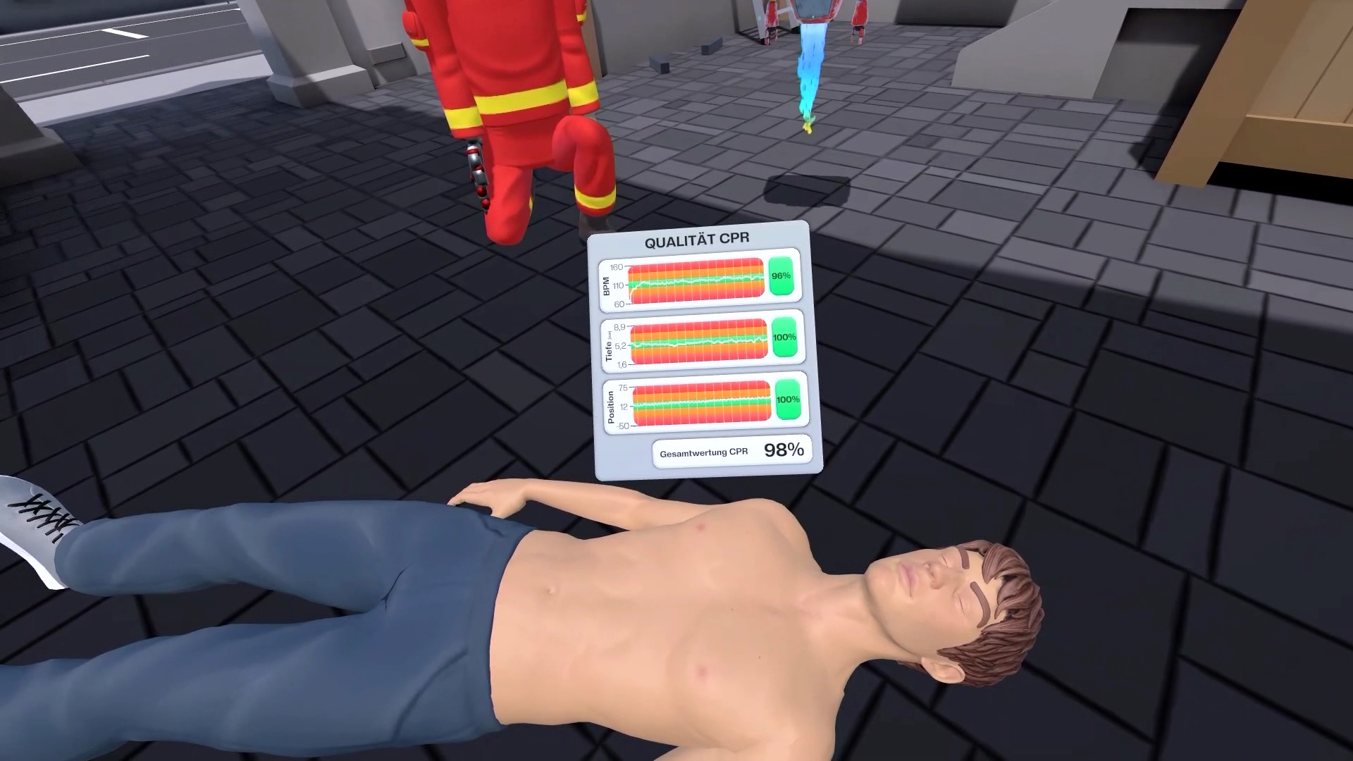 Video: VR-Brille soll Erste-Hilfe-Trainings realistischer machen