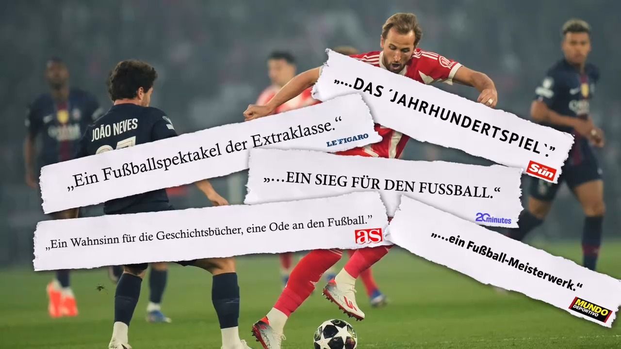 Video: Jahrhundertspiel in Paris: FC Bayern verliert 4:5 gegen PSG