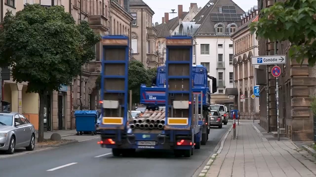 Video: Feinstaub-Ranking: Fürth hat Deutschlands schmutzigste Straße
