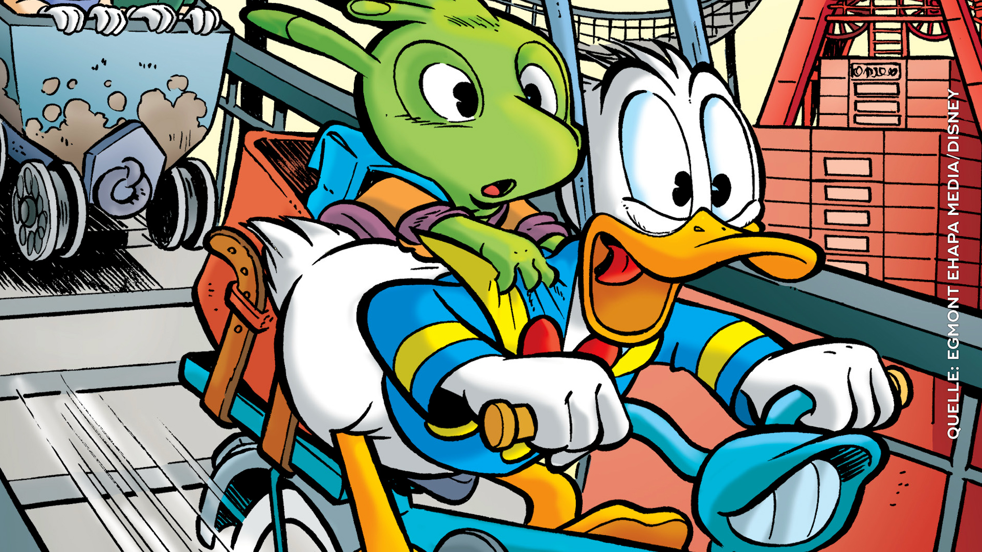 Video: Entenhausen trifft Industriekultur: Donald Duck im Ruhrgebiet