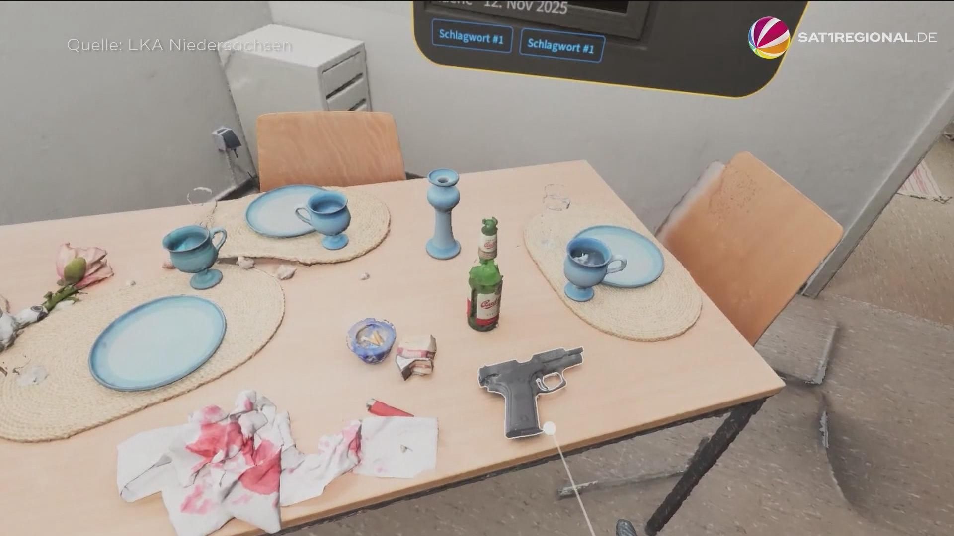 Video: Virtueller Tatort: LKA Niedersachsen setzt auf VR bei Ermittlungen