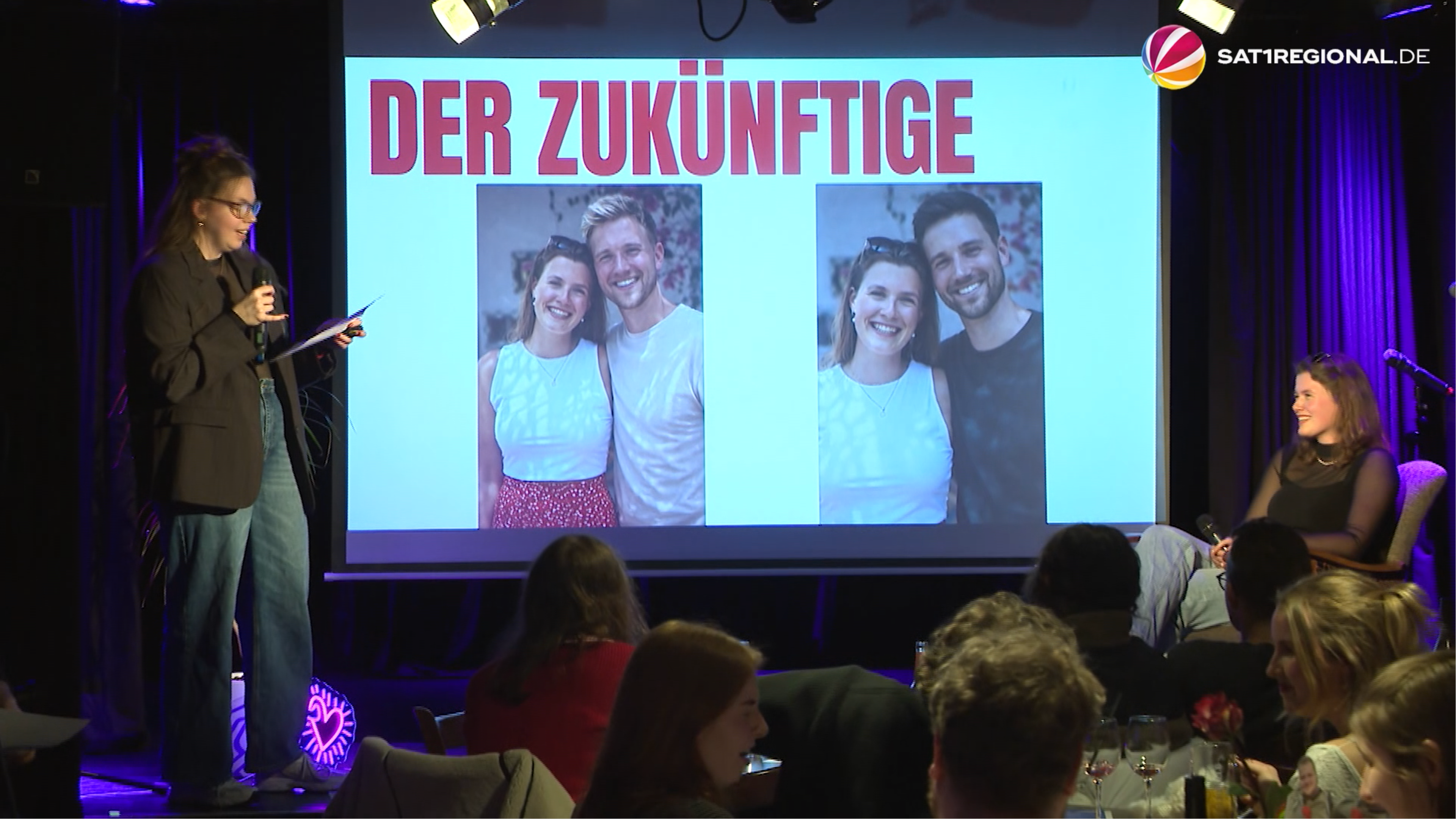 Video: „Match My Mate“: Über 100 Singles bei Dating-Event