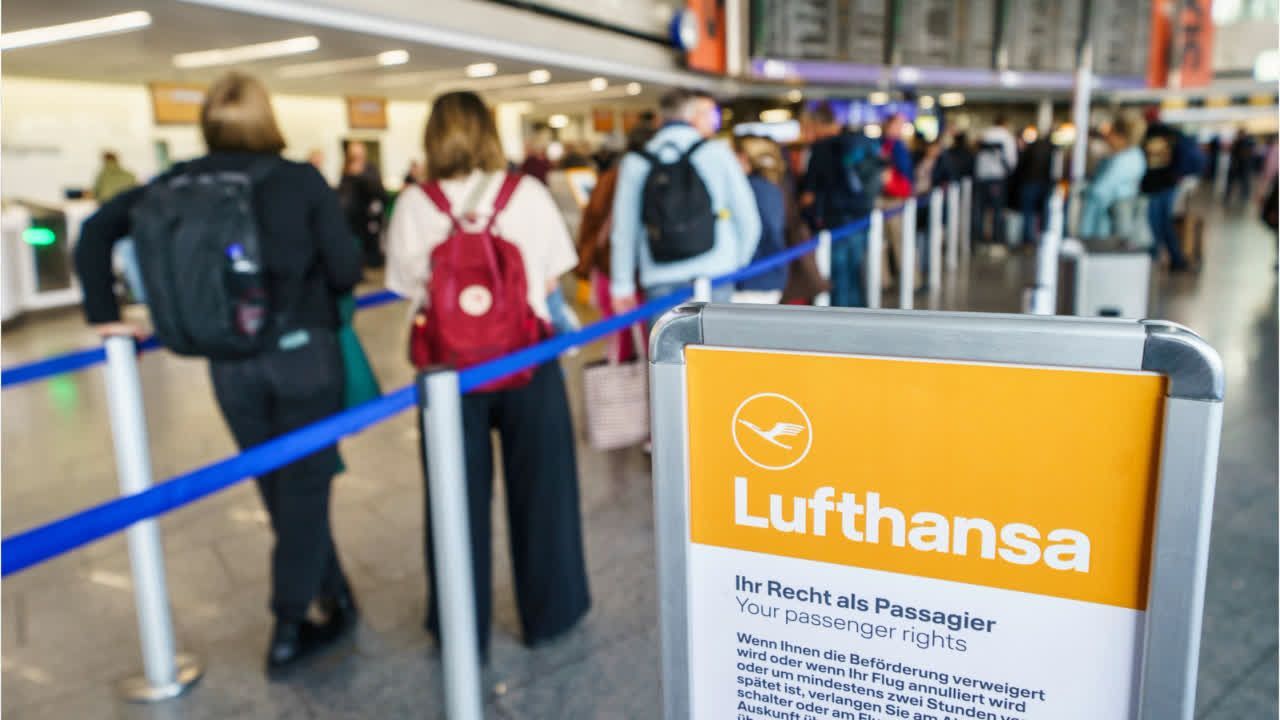 Video: Flugausfälle: Lufthansa streikt am Donnerstag