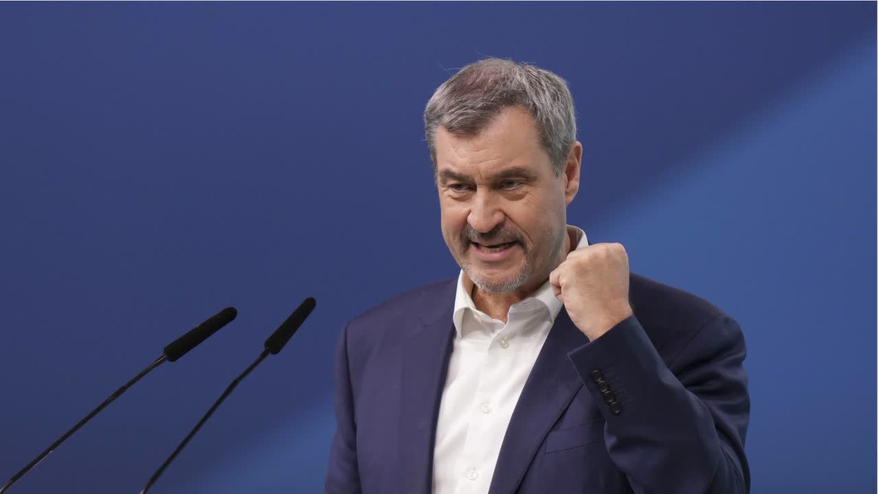 Video: Söder feiert Raumfahrt-Erfolg bei NASA  