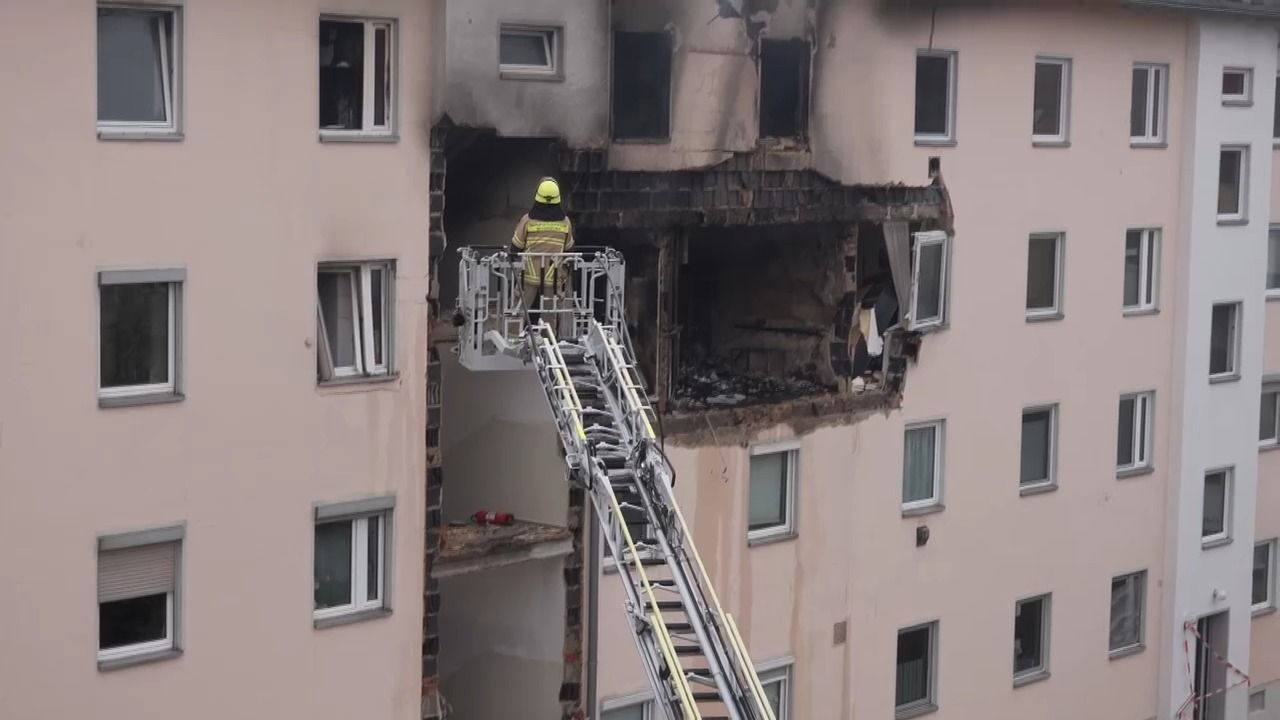 Video: Explosion in Regensburg: Fünf Verletzte und zwei Vermisste