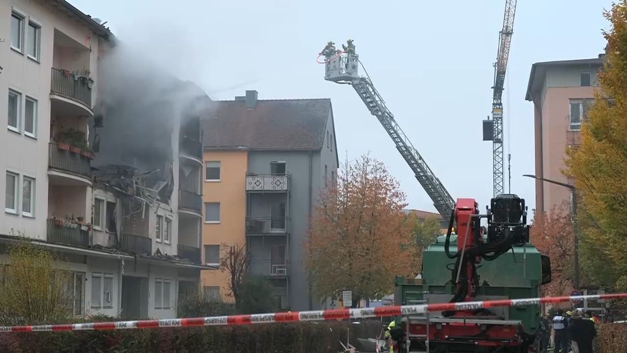 Video: Explosion in Regensburg: So ist die Lage vor Ort