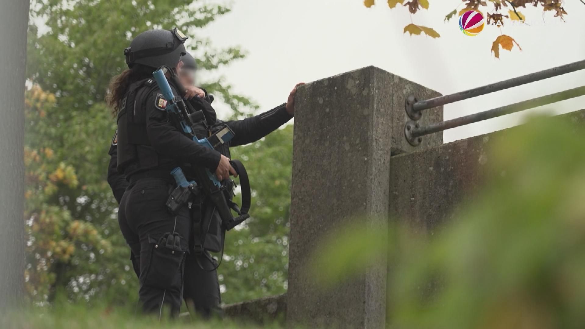 Polizeiübung in Plön: Einsatzkräfte proben Amok-Szenario