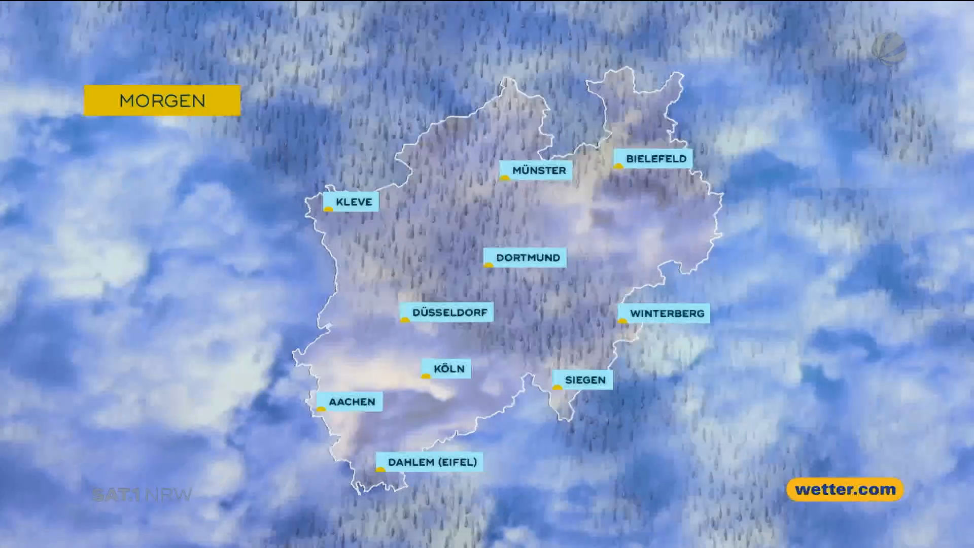 Die Wettervorhersage vom 22.10.2026