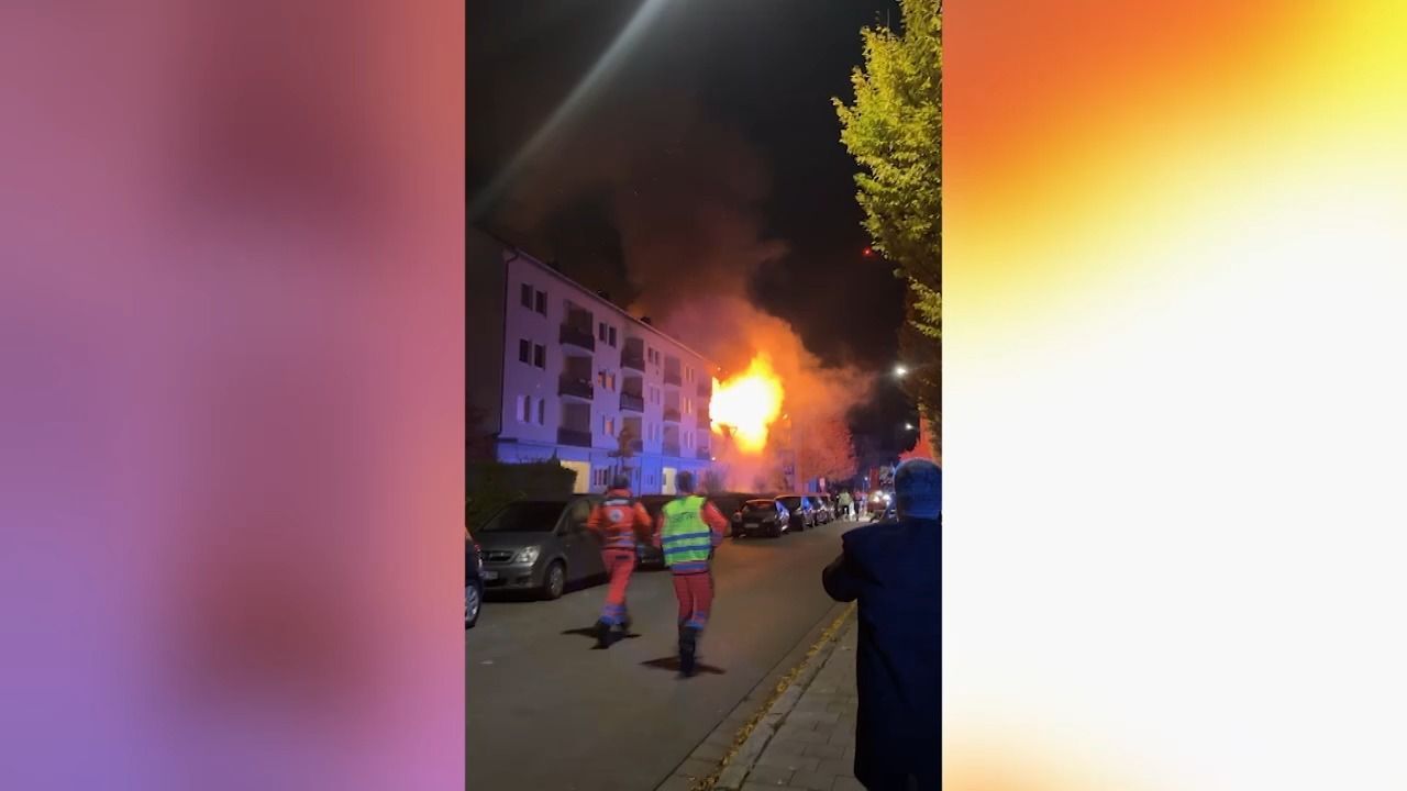 Video: Nach Explosion in Regensburg: Ursache weiter unklar