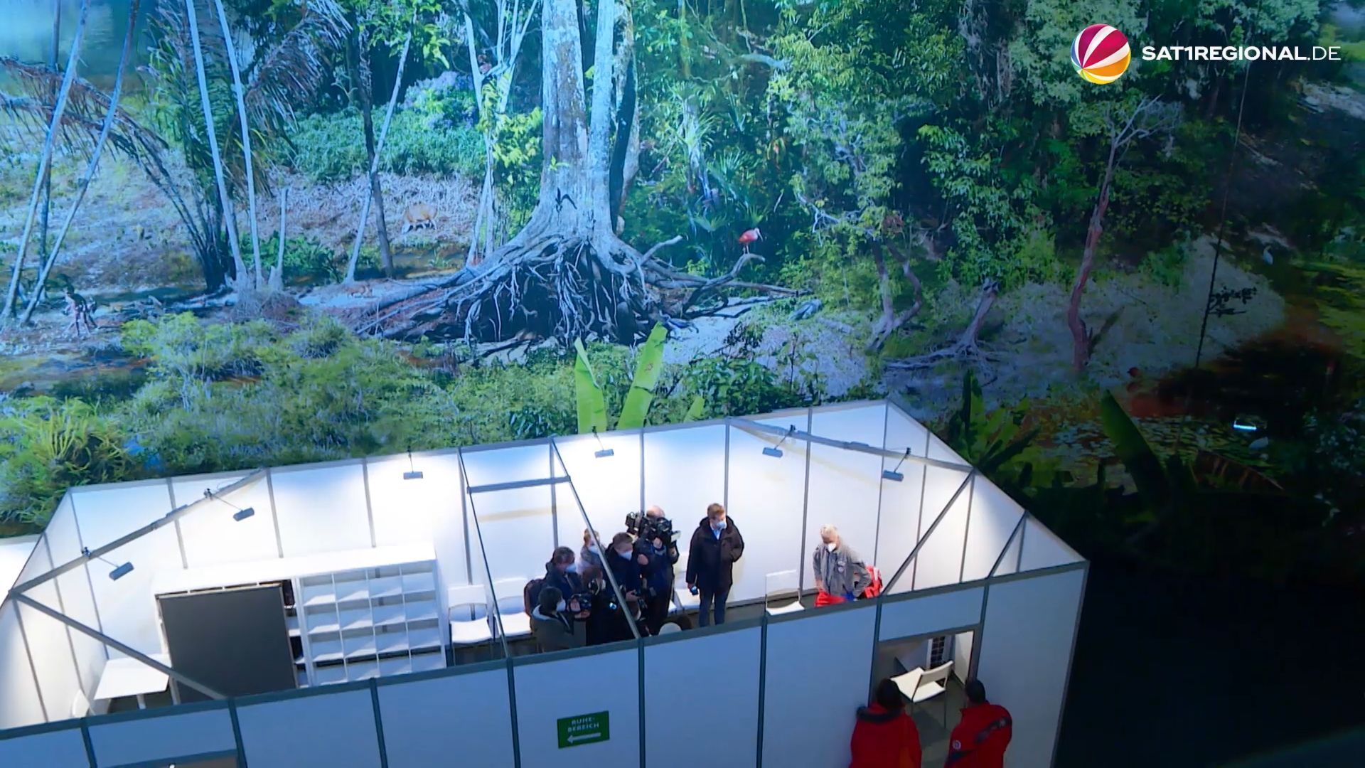 Corona-Impfung im Zoo: Neues Impfzentrum in Hannover eröffnet