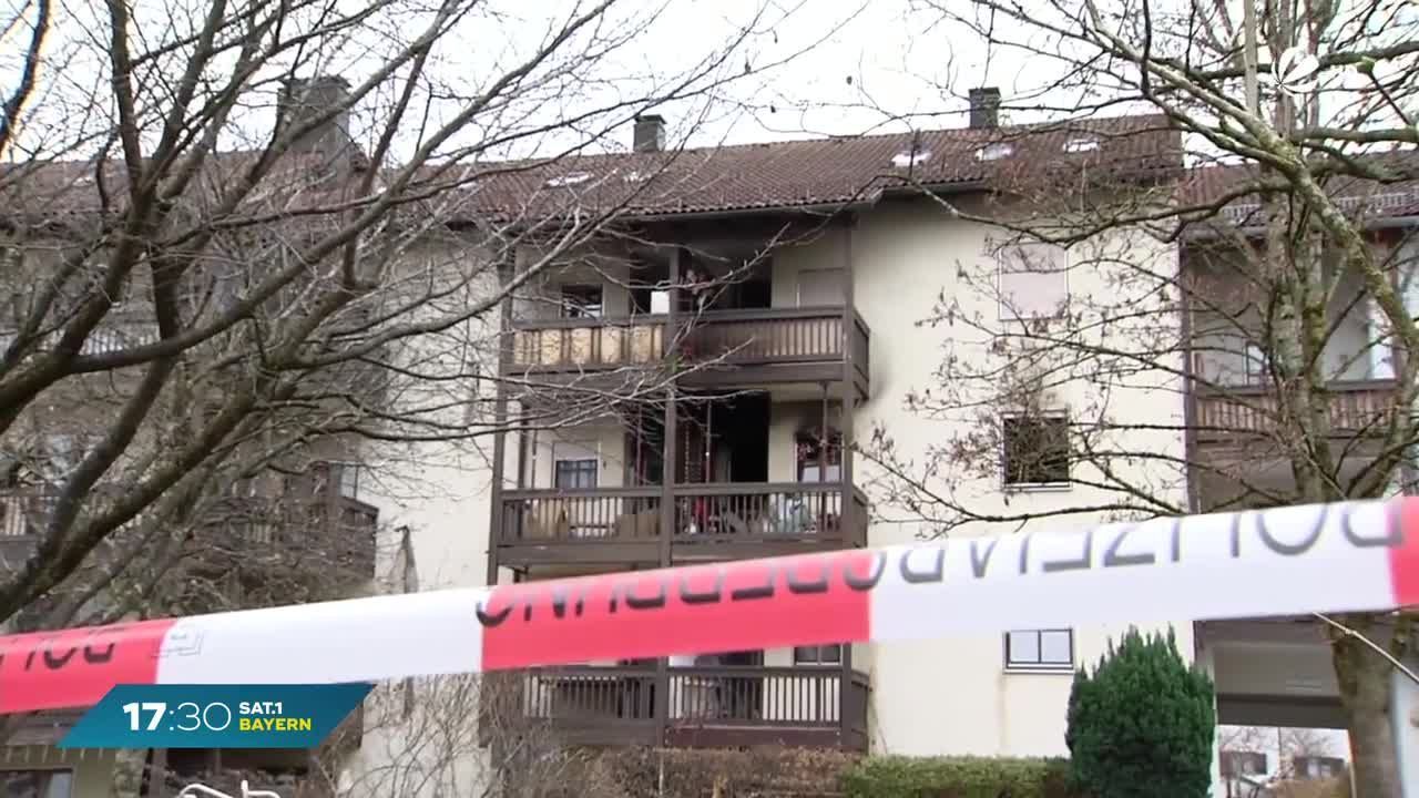 Wohnungs-Brand in Peißenberg: Mutter und Sohn sterben bei Explosion