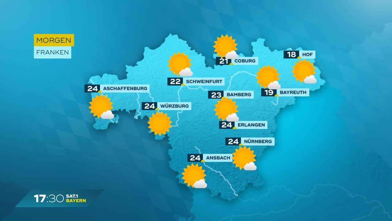 Das Bayern-Wetter vom 01.06.2023: Wird es noch wärmer?