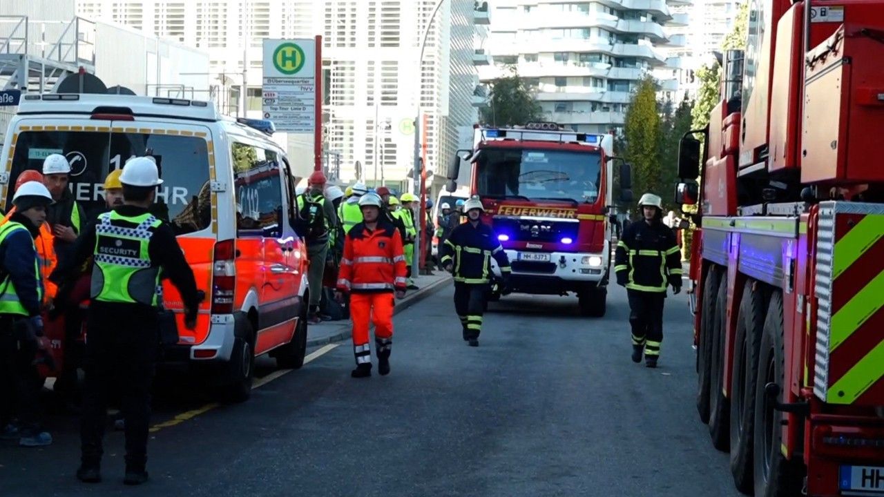 Mehrere Tote bei Unfall auf Hamburger Baustelle