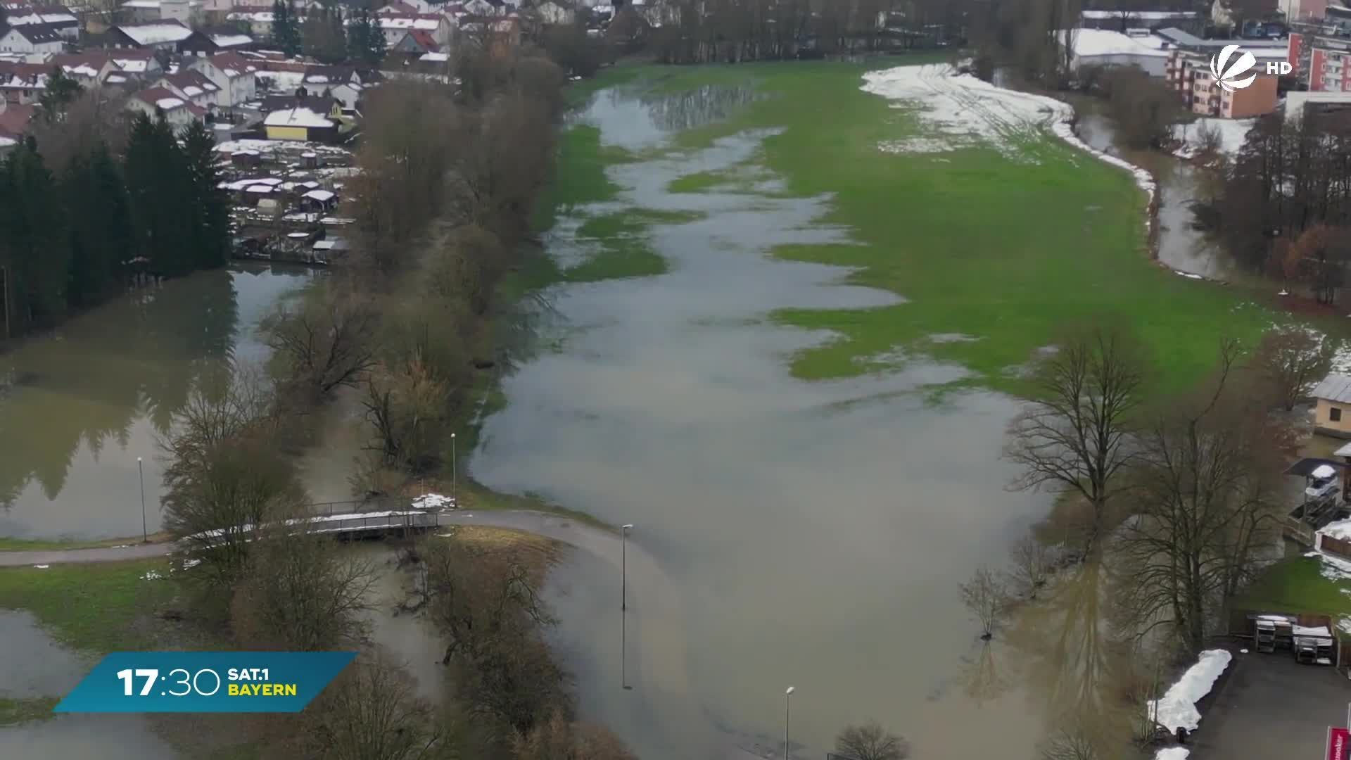 Hochwasser in Bayern: Die Lage in Niederbayern