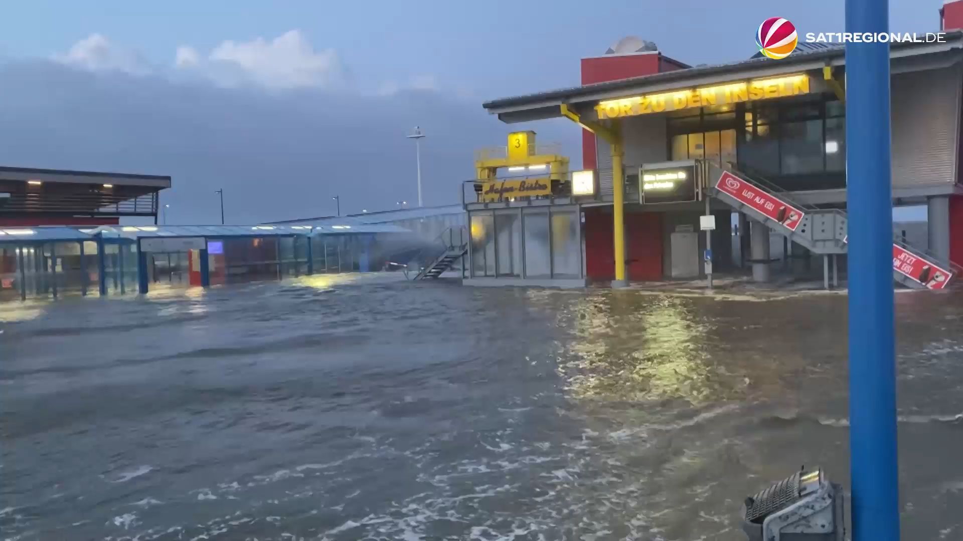 Sturmbilanz: Hochwasser in Schleswig-Holstein