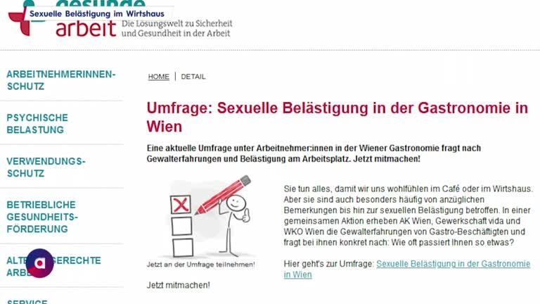 Sexuelle Belästigung: Nachholbedarf in Wirtshäusern