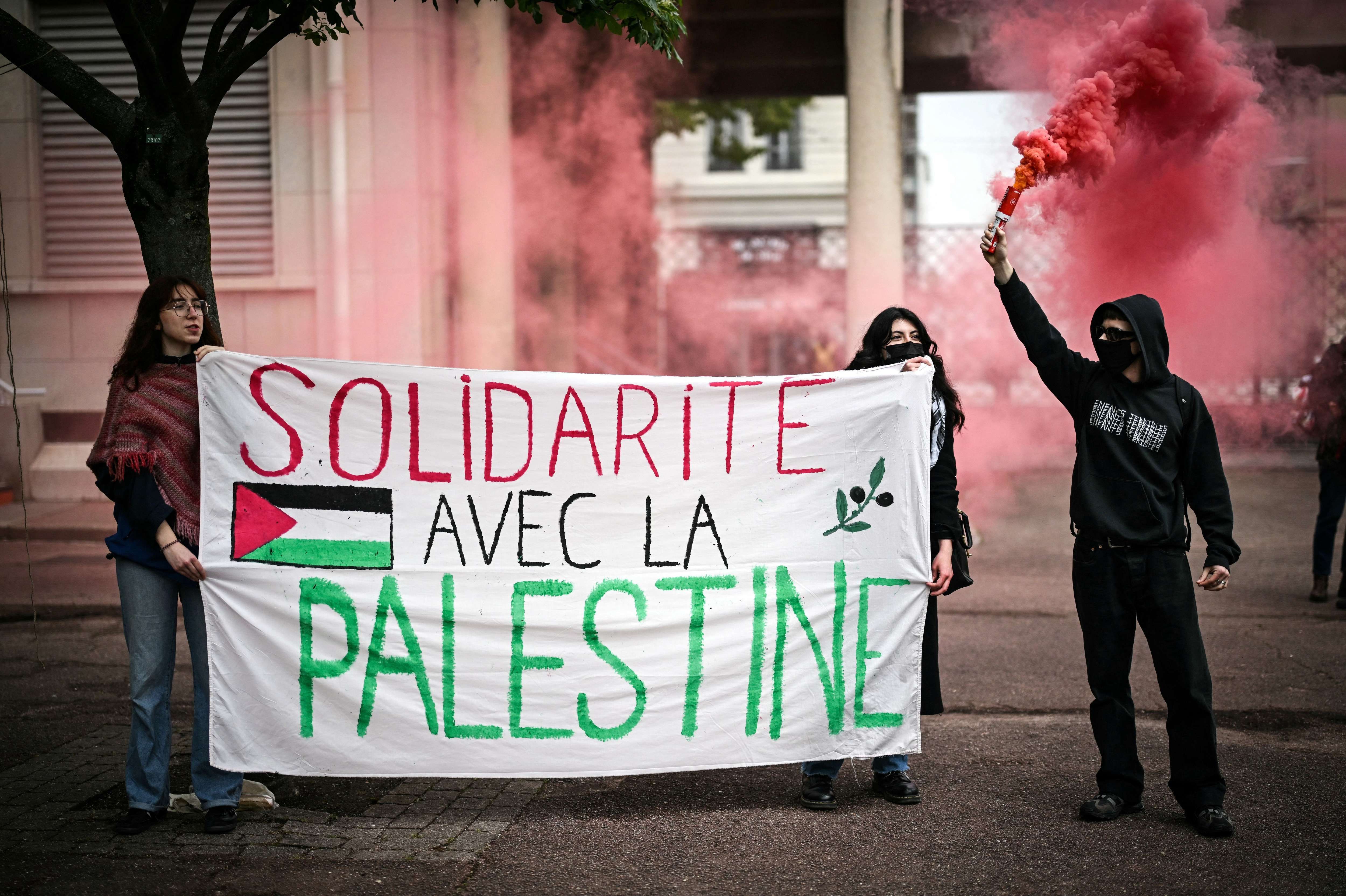 Paris: Uni schließt wegen Pro-Palästina-Demos