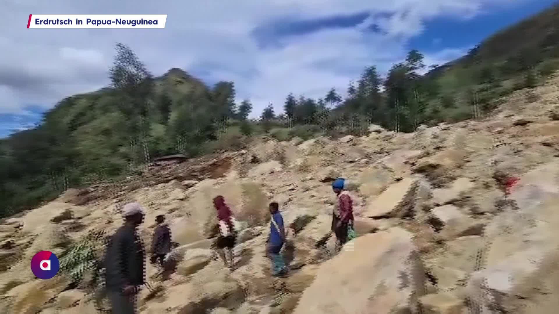 Erdrutsch begräbt 2.000 Menschen in Papua-Neuguinea