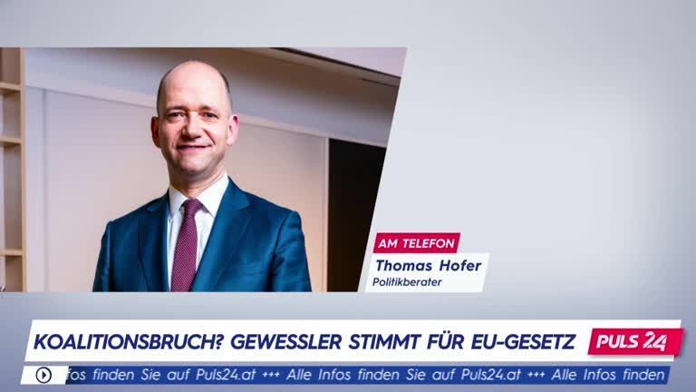 Hofer zu Gewessler: Aus Sicht der ÖVP "Koalitionsbruch"