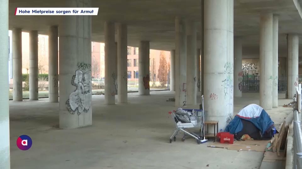 Zu hohe Mietpreise: Immer mehr Armutsbetroffene - Video