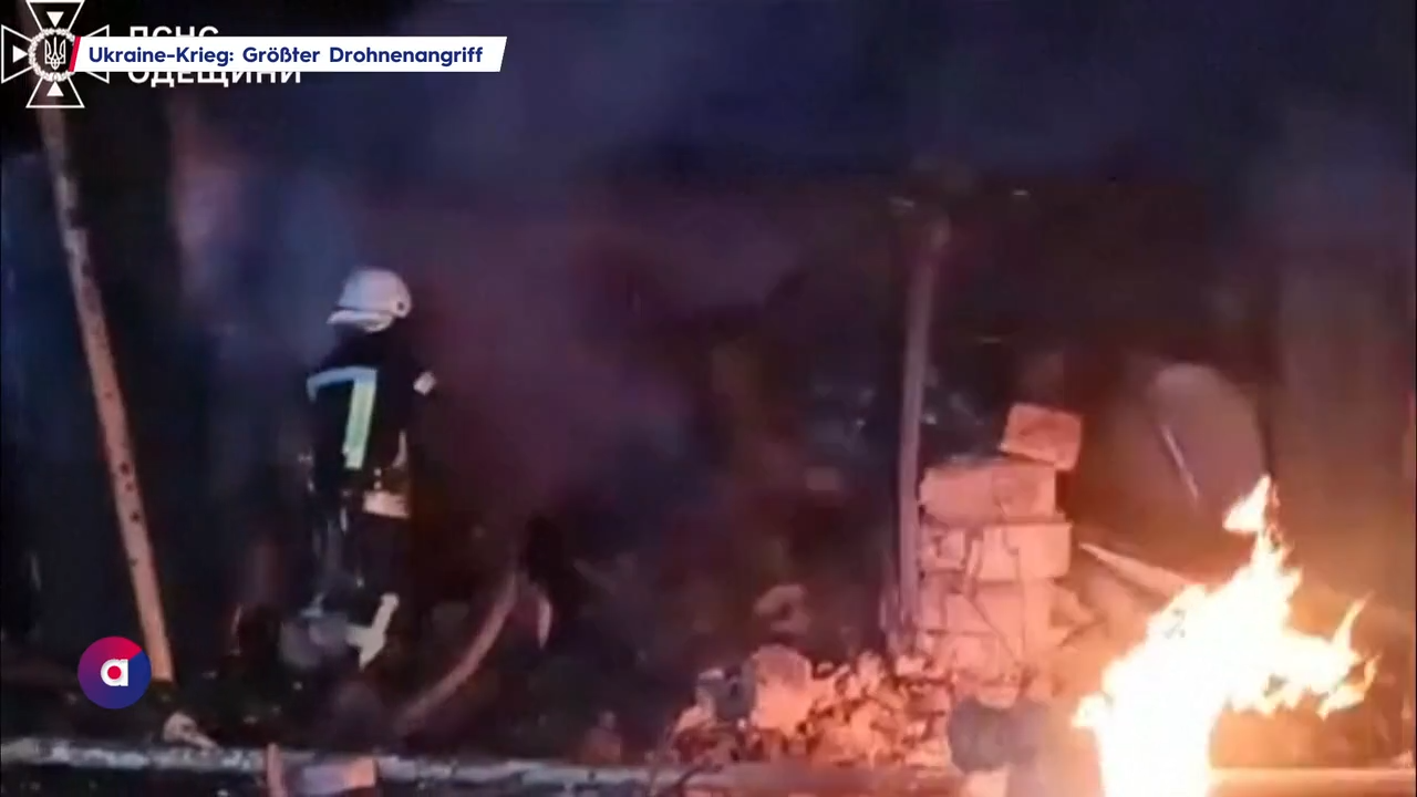 Video: Ukraine-Krieg: Größter Drohnenangriff bisher