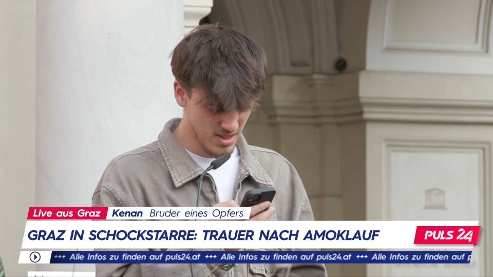 Video: Bruder über Amoklauf-Opfer: "Danke für die 15 Jahre mit dir"