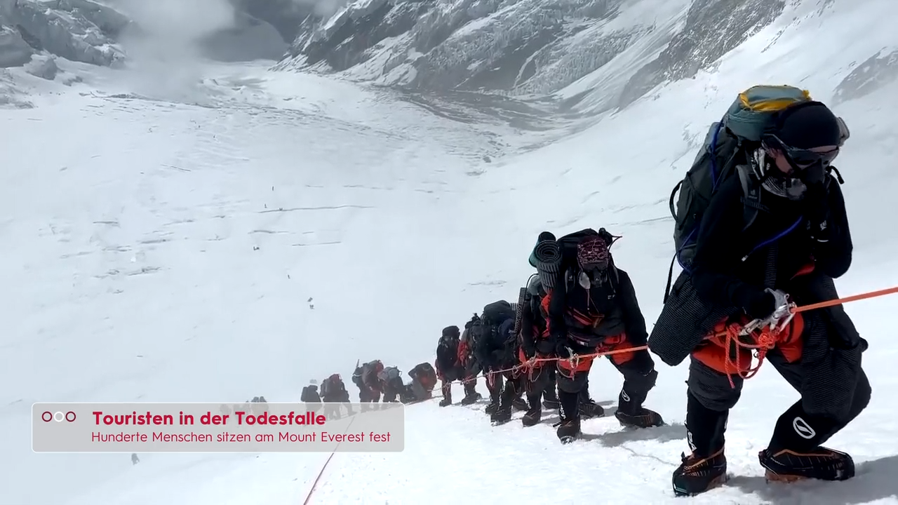 Video: Touristen in der Todesfalle