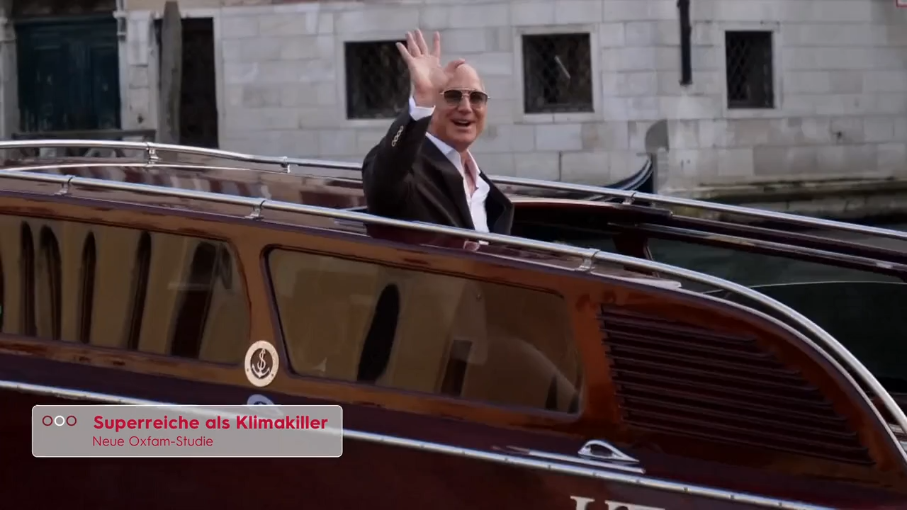 Video: 308 Superreiche stoßen so viel CO₂ aus wie ein ganzes Land