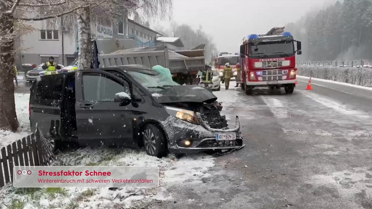Video: Schneechaos im Westen: Wiener Winterdienst rüstet auf