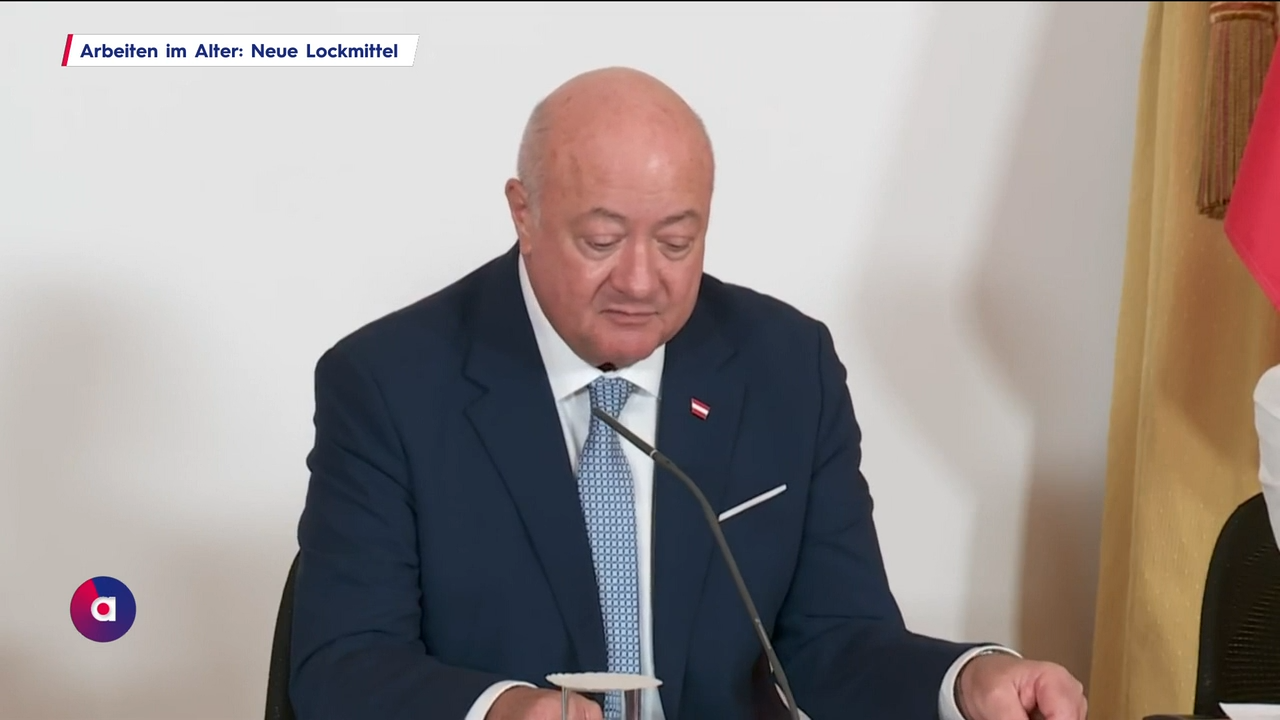 Video: Arbeiten im Alter: Regierung lockt mit Zuckerln