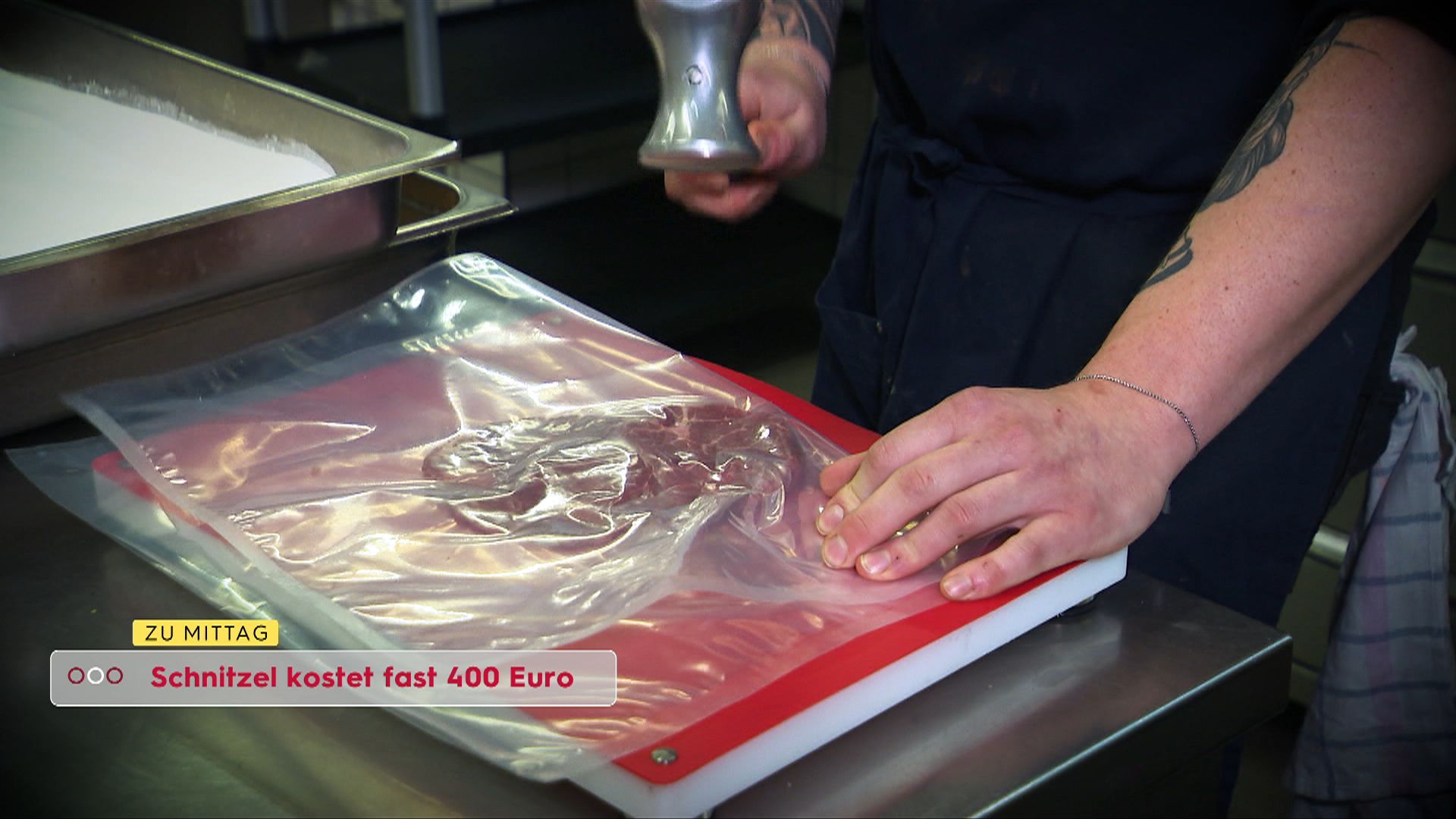 Video: Schnitzel kostet fast 400 Euro