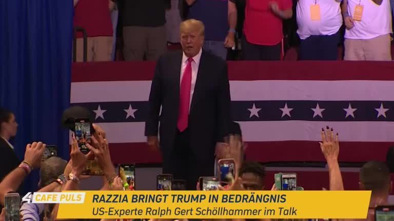 Razzia bringt Trump in Bedrängnis