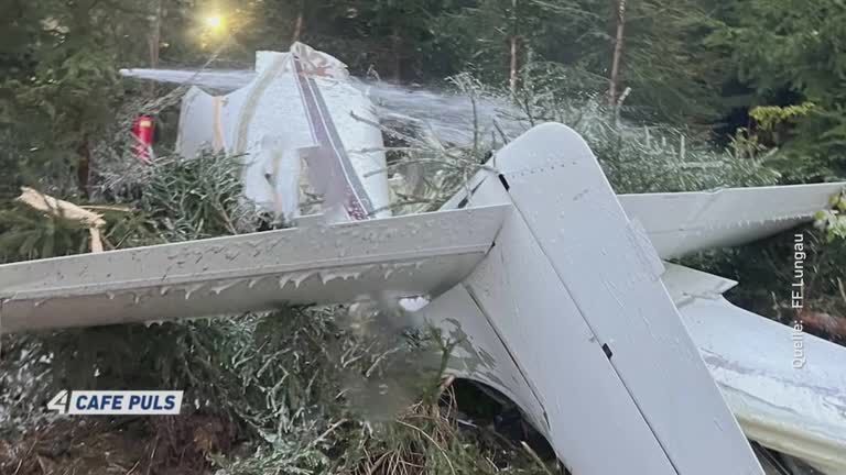 Vier Tote bei Flugzeugabsturz in Salzburg